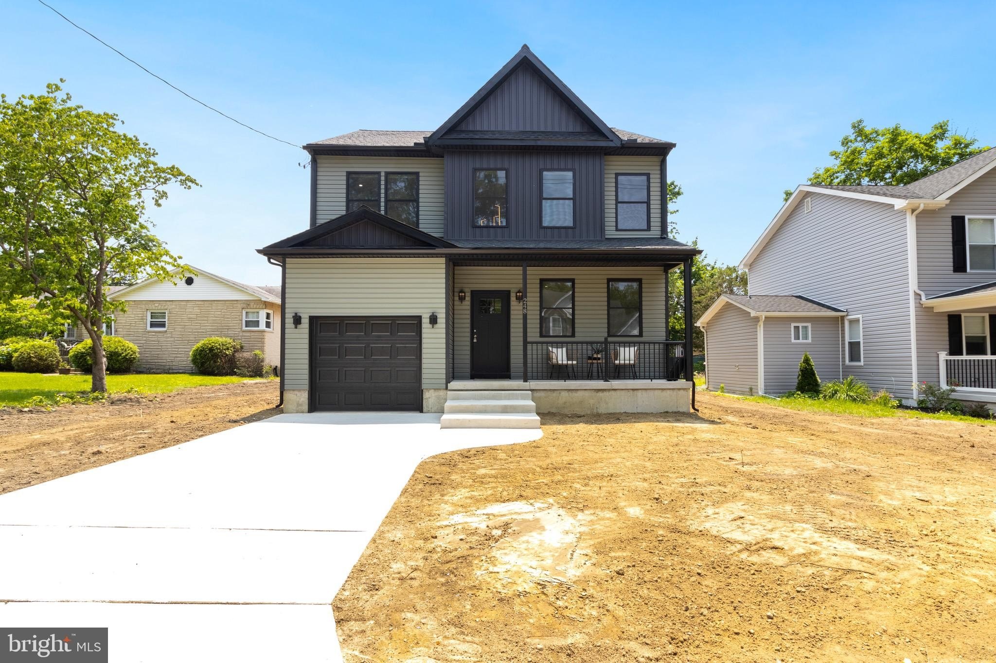 Exterior project photo for 248 Central Ave in Blackwood.