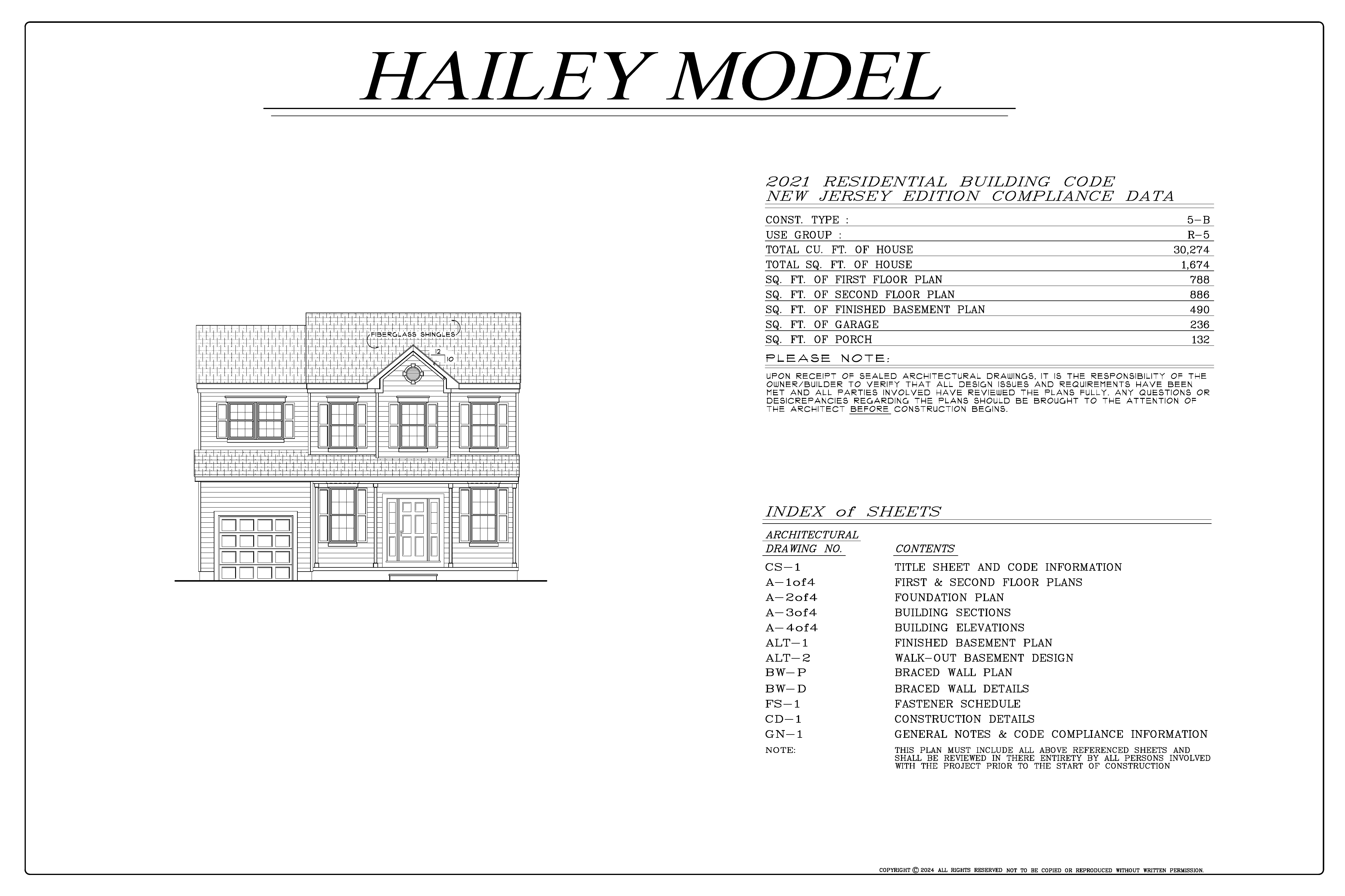 Blueprint reference for 26 North Dr in Pine Hill.