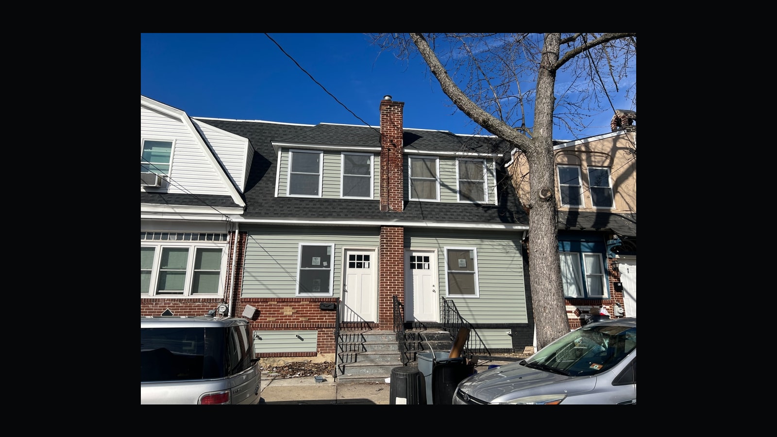 After condition at 45 Bellevue Ter in Collingswood after the structural adaptation.
