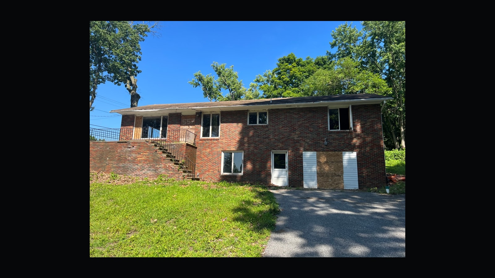 Before condition at 557 Hurffville Crosskeys in Sewell before the major addition work.